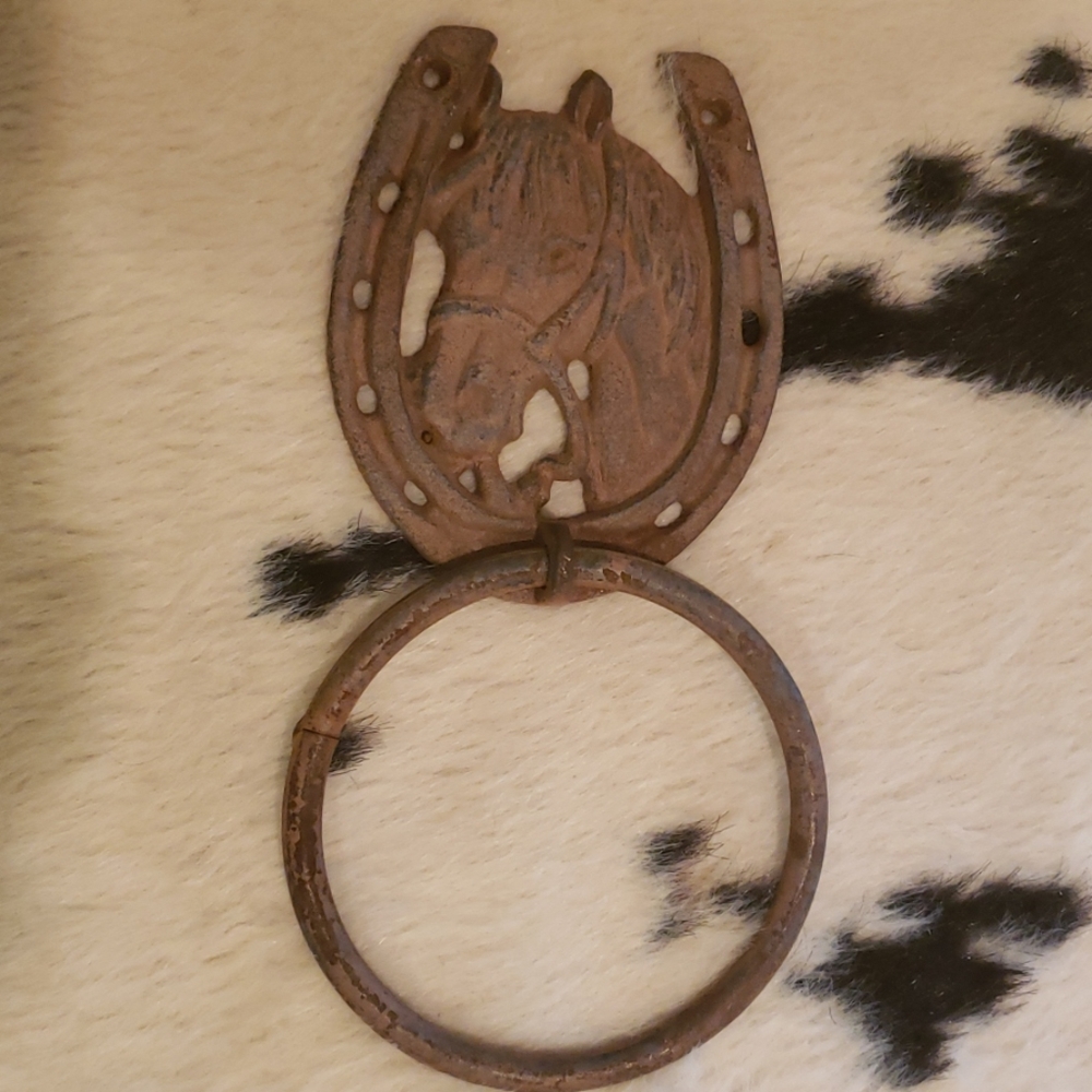 Metal Horse Towel Hook